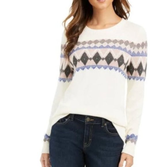 Charter Club Sweaters - NWOT Charter Club Women's Fair Isle Sweater